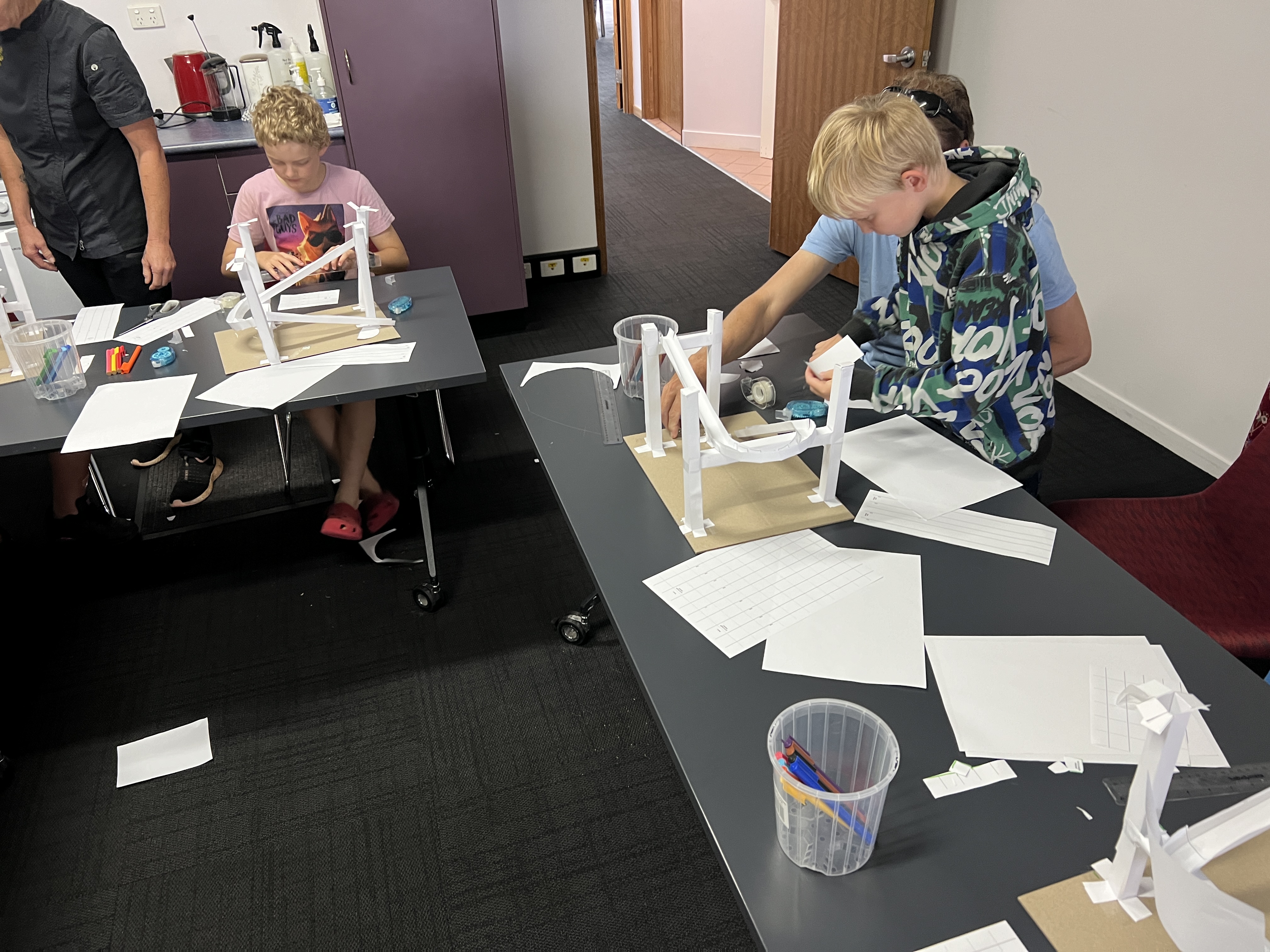 Paper Coasters action in Atherton